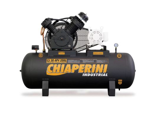 Compressor de Ar Alta Pressão Industrial CJ30 APV 30 Pés 250L 175PSI sem Motor - CHIAPERINI