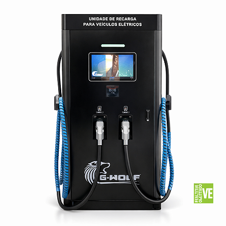 Estação de Recarga Rápida 2 CCS2 60kW EW1048 Trifásica