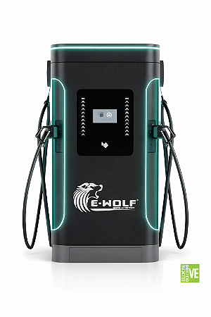 Estação de Recarga Rápida 60kW DC CCS2 Dupla TC1048-PRO