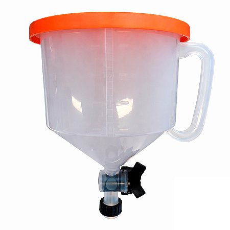 Funil Antirespingo para líquido de arrefecimento com válvula