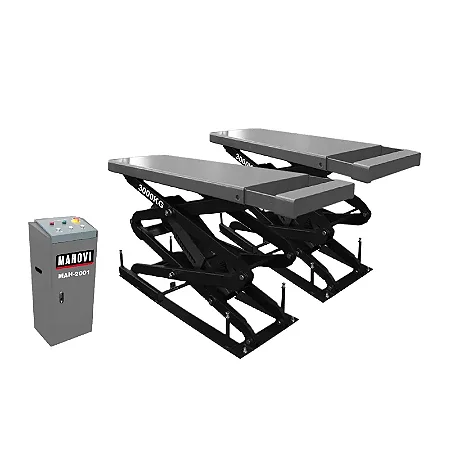 Elevador Automotivo Pantográfico Tesoura Embutido 3 Toneladas – MAH-2001