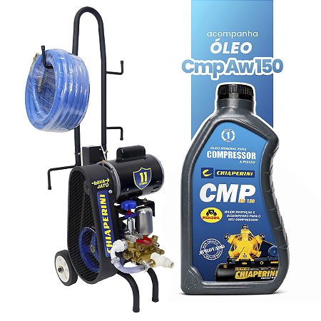 Kit Lava Jato Lj11l Móvel 350 Psi 127v + Óleo Lubrificante Aw 150