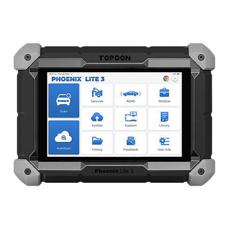 Scanner Automotivo TOPDON Phoenix Lite 3 Profissional