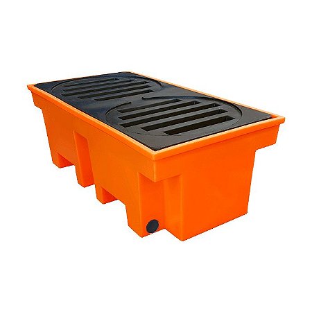 Bacia de Contenção para 2 Tambores de 200 L e 255 L LUPUS 9300-BP400