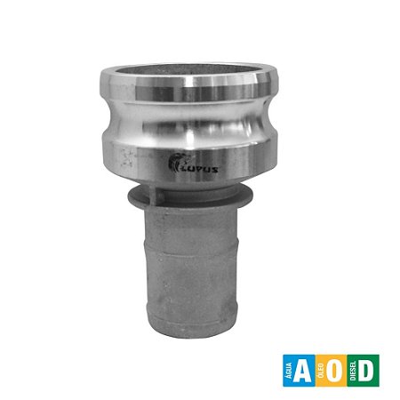 Adaptador de Redução Camlock em Alumínio Tipo E LUPUS 1431