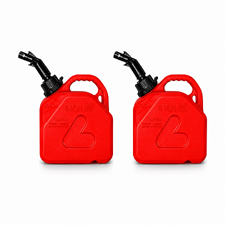 Kit 2 Galão para Gasolina 5 litros