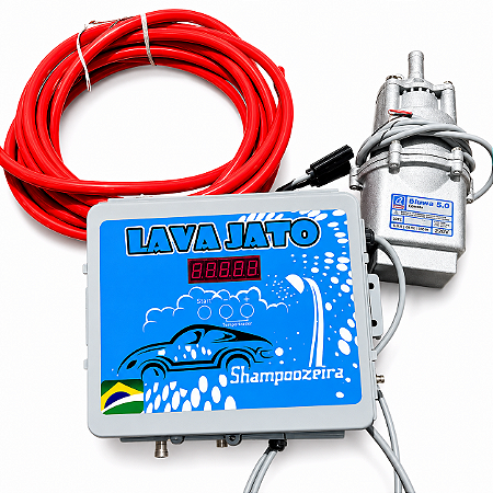Shampoozeira Automotiva para Lava Rápido com Painel Digital