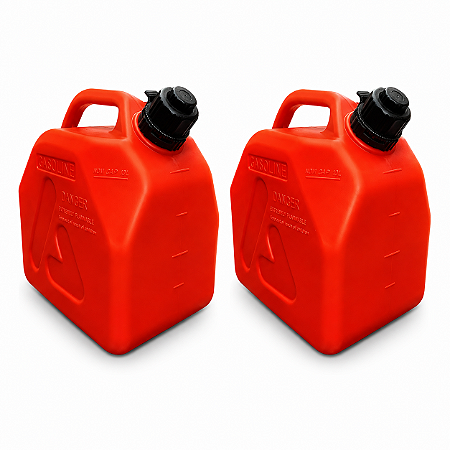 Kit 2 Galão para Gasolina 10 litros