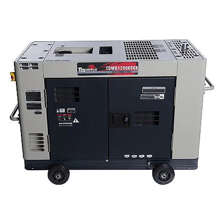 Gerador de Energia Cabinado 12,5 kVA à Diesel 380V Trifásico - TOYAMA