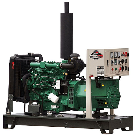Gerador de energia 30 kva à diesel partida elétrica trifásico 220V - Toyama