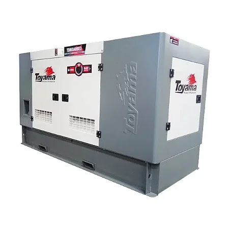 Gerador de Energia a Diesel 40 Kva 380V Trifásico TOYAMA