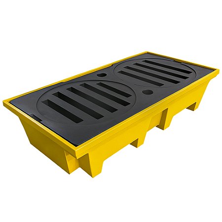 Pallet de Contenção para 2 Tambores 200 Litros