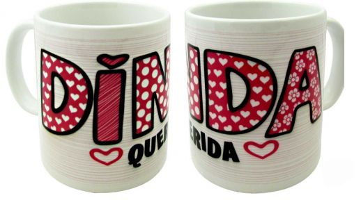 Caneca Cerâmica - Dinda querida