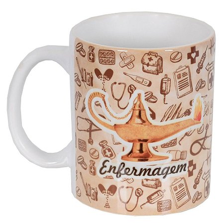 Caneca Cerâmica - Enfermagem