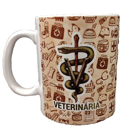 Caneca Cerâmica - Veterinária