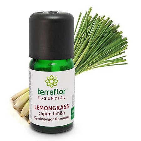 Óleo Essencial Puro 10ml - Lemongrass