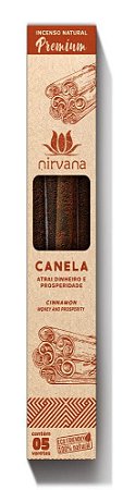 Incenso Natural Premium 5 varetas Nirvana - Canela