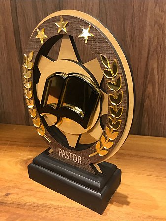 Troféu Madeira MDF Cursos - Pastor