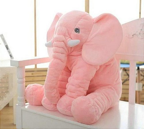 Elefante Travesseiro 60x75 - Rosa