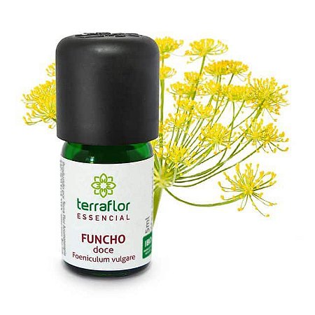 Óleo Essencial Puro 5ml -  Funcho Doce natural