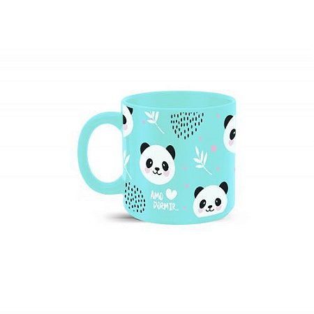 Caneca 100ml cores diversas - Amo Dormir Panda