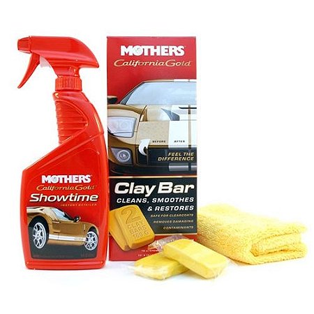 Mothers Kit Clay Bar Removedor de Contaminações