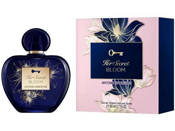 Her Secret Bloom Eau de Toilette 80ml - Antonio Banderas