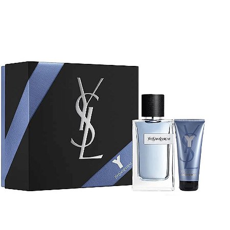 Kit Perfume Yves Saint Laurent Y EDT 100ml + Shower Gel 50ml