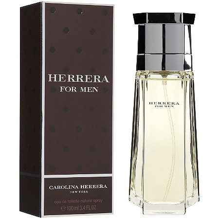 Herrera For Men Eau de Toilette Carolina Herrera 100ML - Perfume Masculino  - Perfumes Importados Originais | Compre na Lams Perfumes