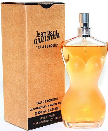 Tester Classique Eau de Toilette Jean Paul Gaultier 100ml - Perfume Feminino