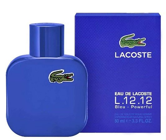 Eau de Lacoste L.12.12 Bleu Powerful Eau de Toilette Lacoste 50ml - Perfume Masculino