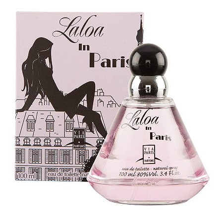 Laloa in Paris Eau de Toilette Via Paris 100ml - Perfume Feminino