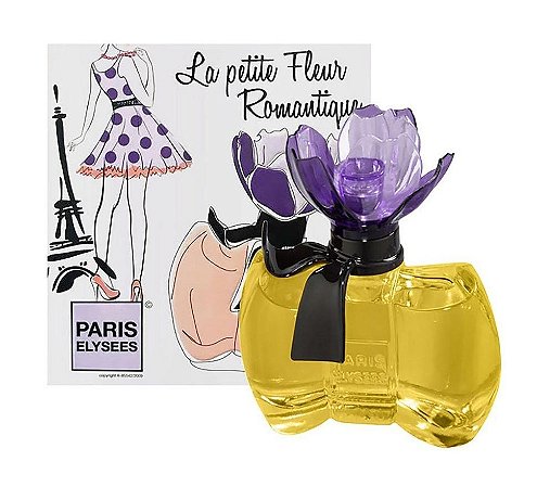 La Petite Fleur Romantique Eau de Toilette Paris Elysees 100ml - Perfume Feminino