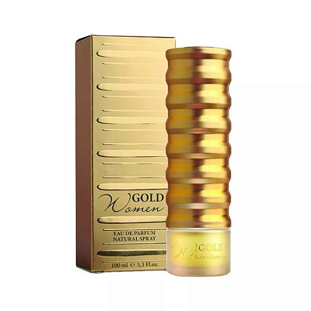 Gold Women Eau de Parfum New Brand 100ml - Perfume Feminino