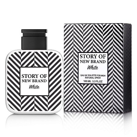 Story of New Brand White Eau de Toilette New Brand 100ml - Perfume Masculino