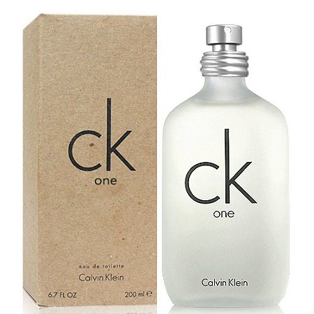 Tester CK One Calvin Klein Eau de Toilette 200ml - Perfume Unissex