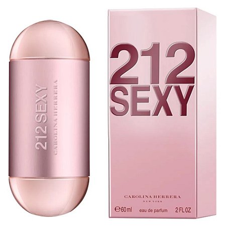 212 Sexy Carolina Herrera Eau de Parfum 60ml - Perfume Feminino
