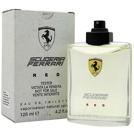 Tester Ferrari Red Eau de Toilette Ferrari 125ml - Perfume Masculino