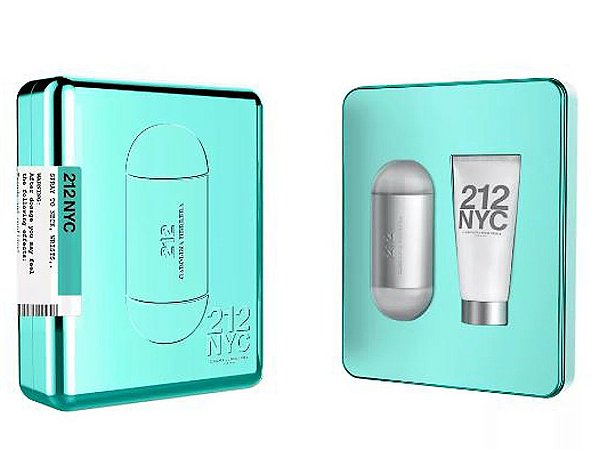 Kit Perfume 212 NYC Carolina Herrera 100ml + Hidratante de 100ml - Feminino  - Perfumes Importados Originais | Compre na Lams Perfumes