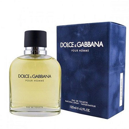 Dolce & Gabbana Pour Homme Eau de Toilette 125ml - Perfume Masculino - Lams  Perfumes