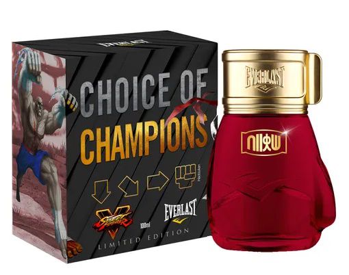 Choice Of Champions Street Fighter Hadouken Everlast Deo Colônia 100ml - Perfume Masculino