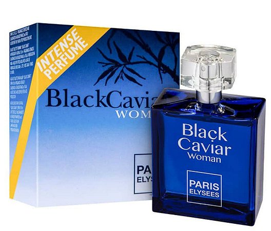 Black Caviar Woman Eau de Toilette Paris Elysees 100ml - Perfume Feminino