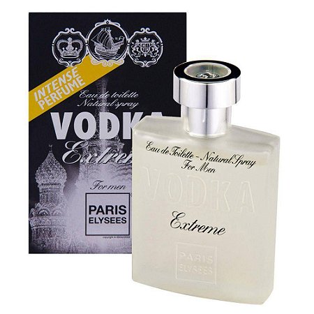 Vodka Extreme Eau de Toilette Paris Elysees 100ml - Perfume Masculino