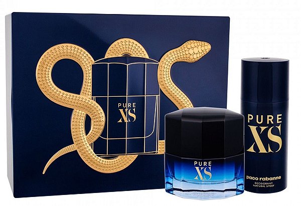Kit Pure XS Paco Rabanne Eau de Toilette 50ml + Desodorante 150ml -  Masculino - Perfumes Importados Originais | Compre na Lams Perfumes