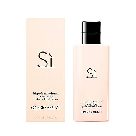 giorgio armani si body lotion