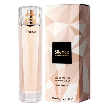 Silence Eau de Parfum New Brand 100ml - Perfume Feminino