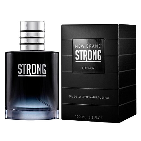 Strong Eau de Toilette New Brand 100ml - Perfume Masculino