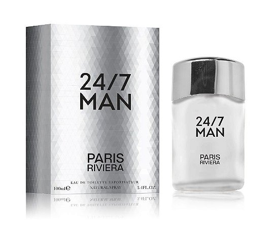 24/7 Man Paris Riviera Eau de Toilette 100ml - Perfume Masculino