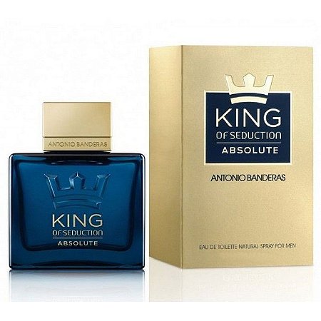 King of Seduction Absolute EDT Antonio Banderas 50ml - Perfume Masculino