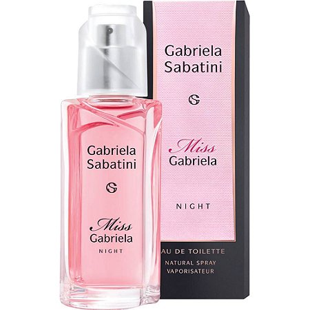 Miss Gabriela Night Eau de Toilette Gabriela Sabatini 30ml - Perfume Feminino